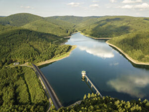 Obernau Talsperre in Netphen im Siegerland