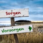 Vorsorge Schild